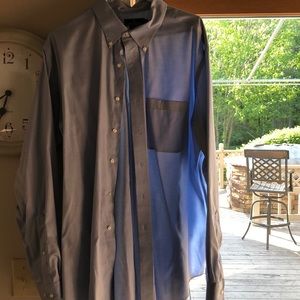 Men’s light blue dress shirt